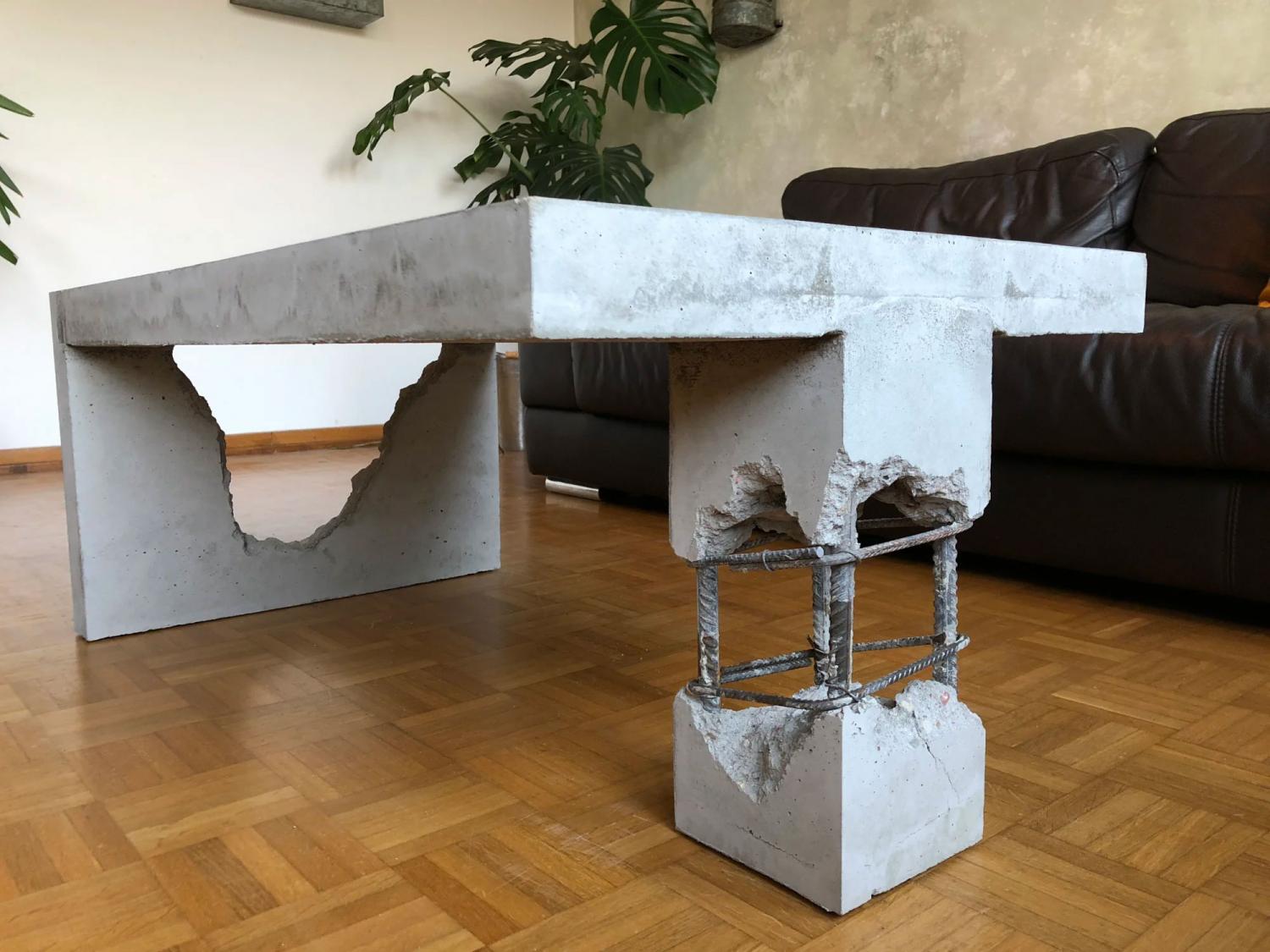 Concrete Coffee Tables Industrial Design