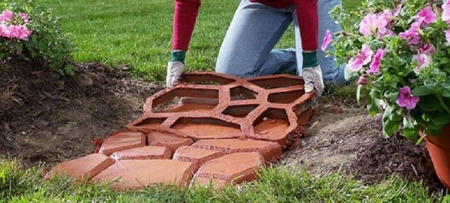 Concrete Stone Walkway Molds