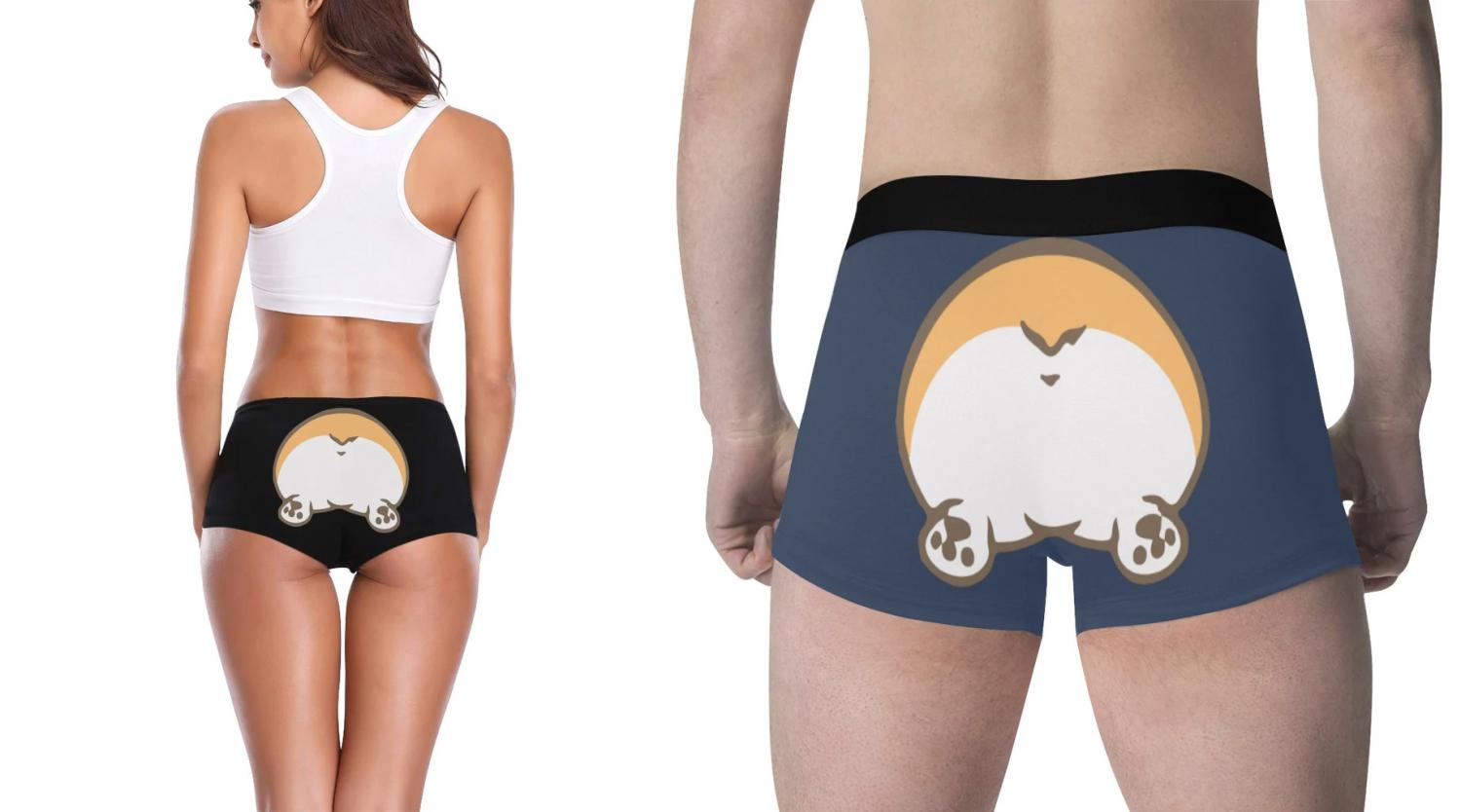 corgi butt leggins