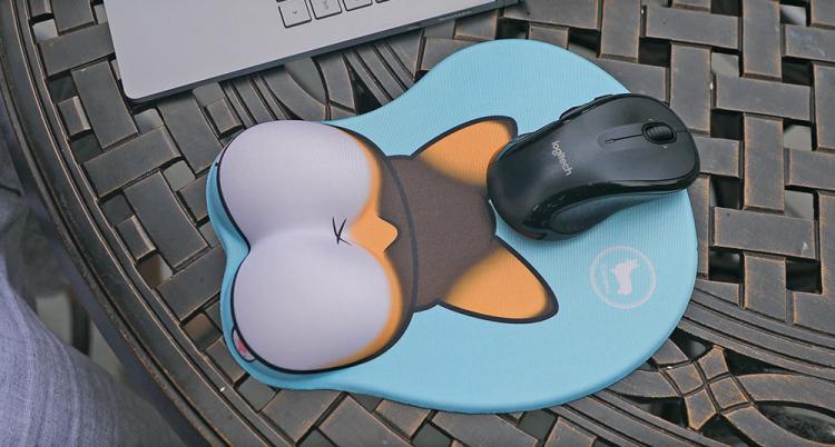 Corgi Butt Mouse Pad.