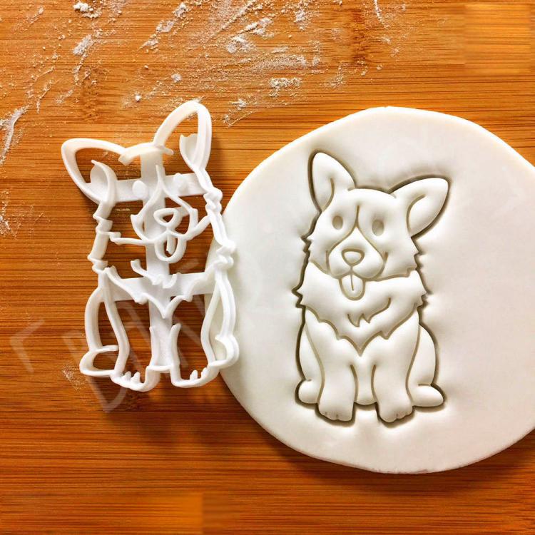 Corgi butt cookie clearance cutter