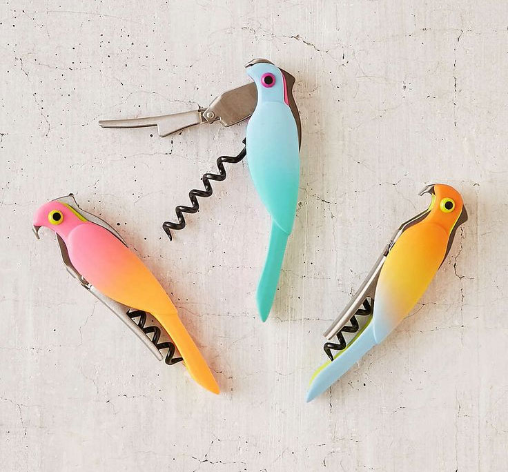 Corkatoo Cockatoo Bird Shaped Corkscrew and Bottle Opener