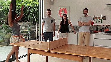 Cork Ping Pong Net - CorkNet - Cork Table Tennis Net Doubles as a Trivet