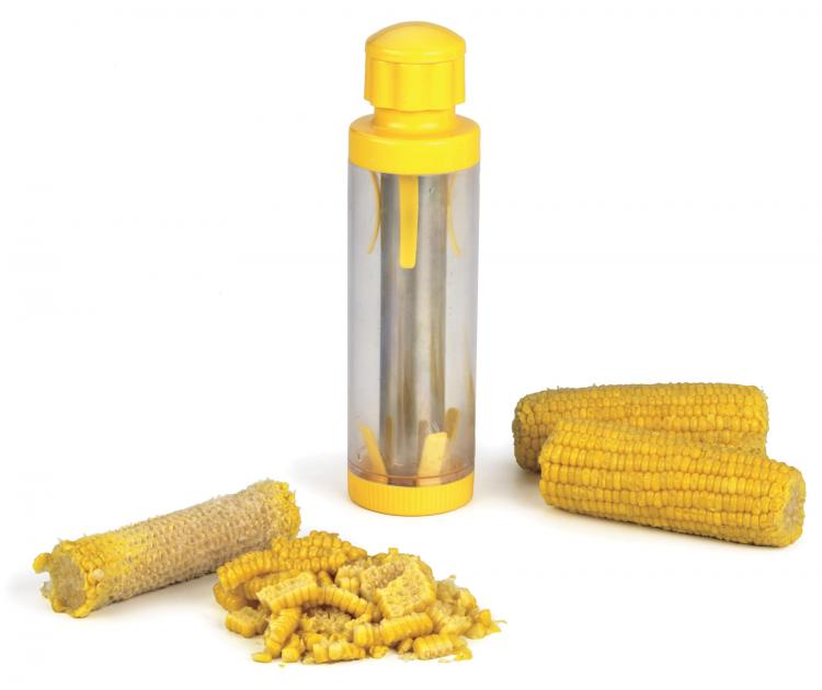 RSVP Deluxe Corn Stripper - Corn Stripper removes kernels from corn cobs in seconds