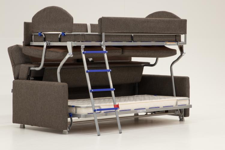 Sofa That Turns Into Bunk Beds - Elevated Bunk Bed Sofa Sleeper By Luonto Furniture