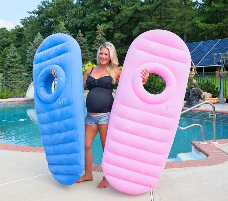 Cozy Bump Pregnancy Pillow Allows Pregnant Women To Lay On Their Stomach