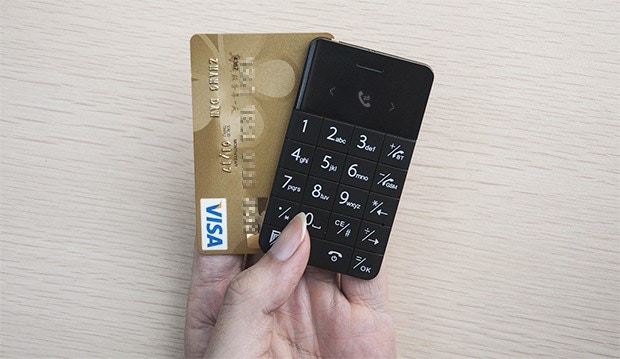 Credit Card Sized Phone Fits In Your Wallet - Emergency wallet phone