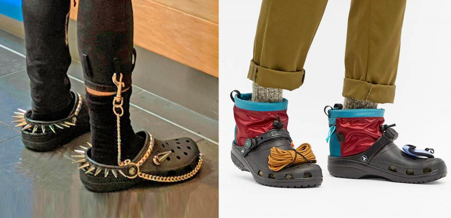 These Croc Snow Plow Attachments Help You Wear Your Crocs Through The ...