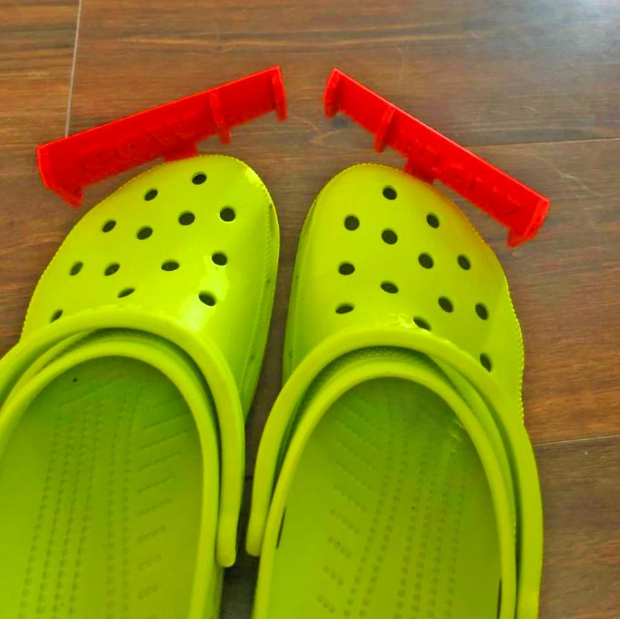 These Croc Snow Plow Attachments Help You Wear Your Crocs Through The ...