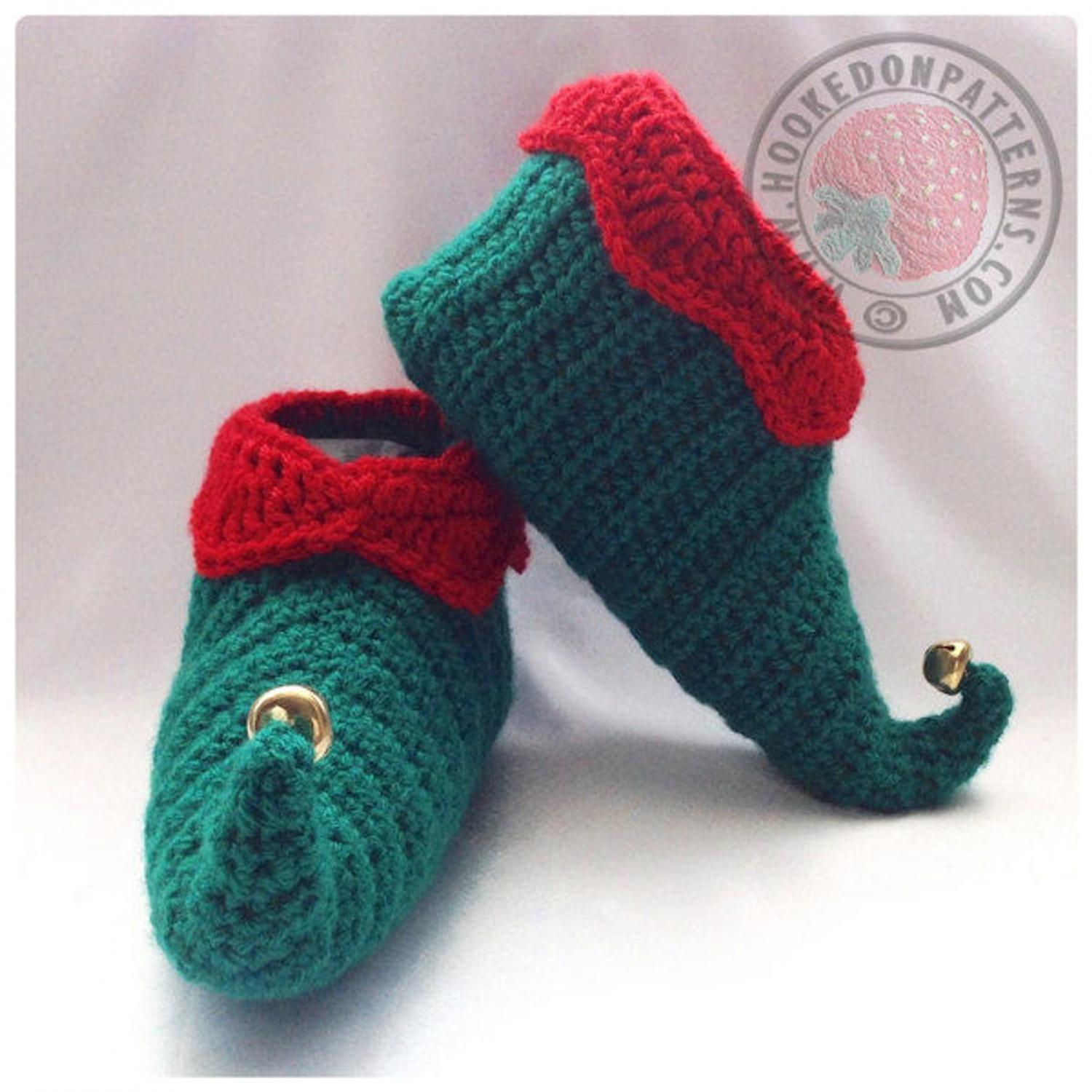 Crochet Elf Slippers