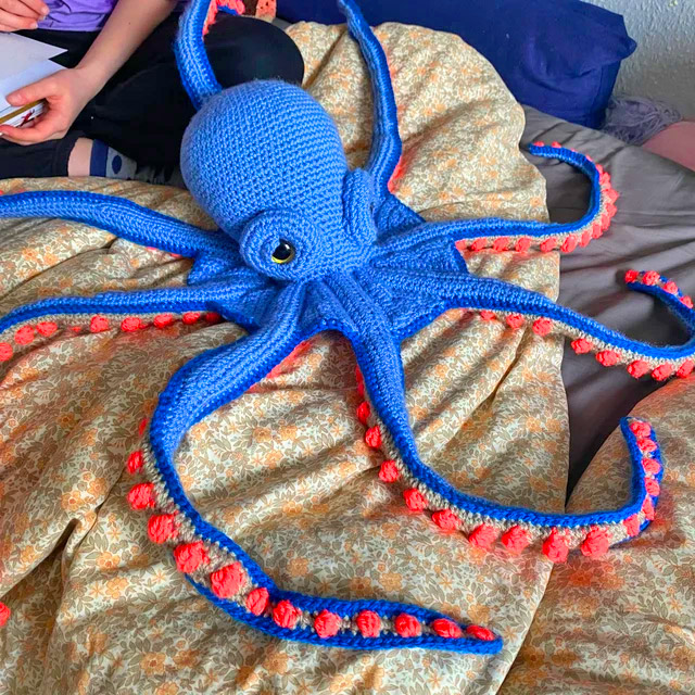 Giant Crochet Octopus Pattern
