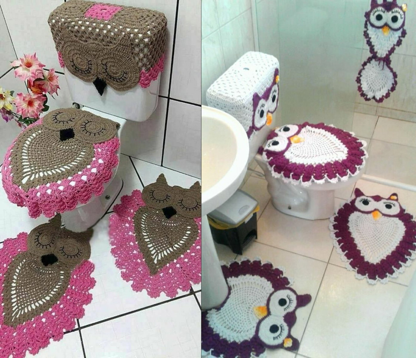 Crochet Bathroom Set Pattern In English at Alejandro Hamblin blog