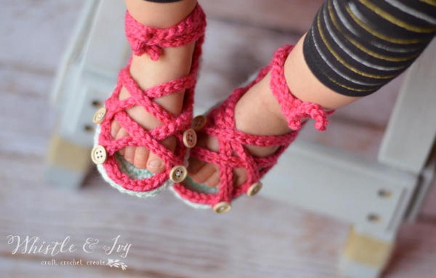 Crochet Toddler baby Sandals
