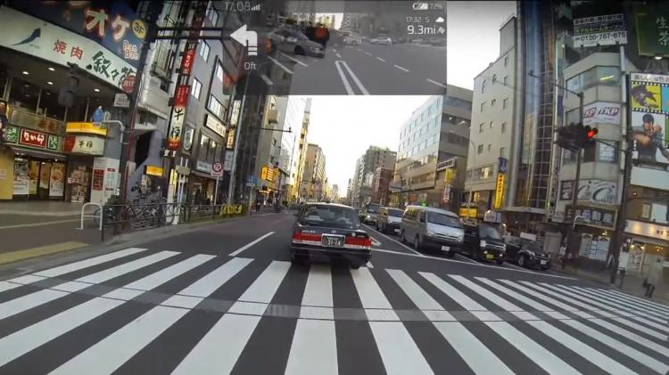 Cross Helmet: Motorcycle Helmet With Rear-view Camera