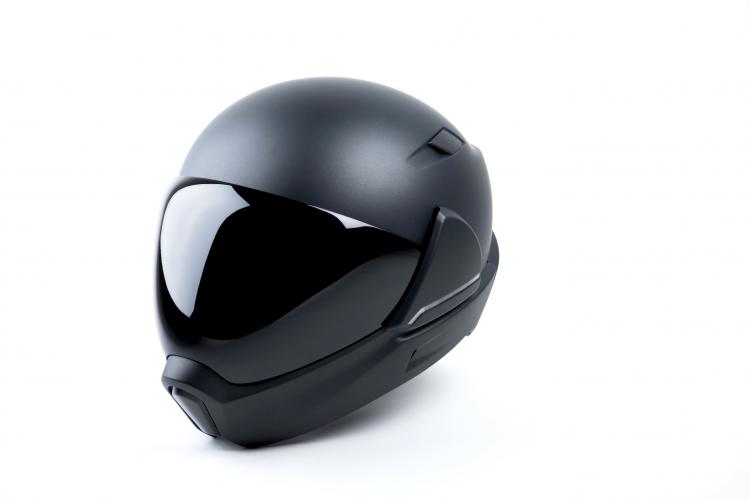 Cross Helmet Smart Motorcycle Helmet With Built-in Rear-View Camera - Heads-up-display helmet