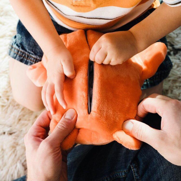 stuffed animal that turns into a hoodie