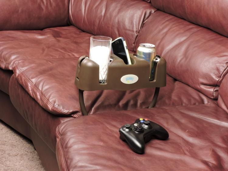 Cupsy Couch Beverage Holder And Organizer