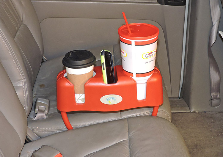 Cupsy - Couch Drink Holder and Organizer