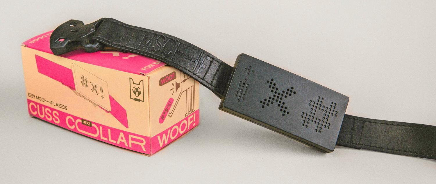 Profanity Dog Collar 