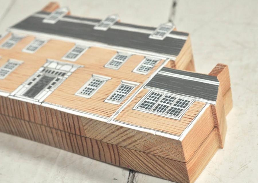 Custom Wooden Replica Of Your Home