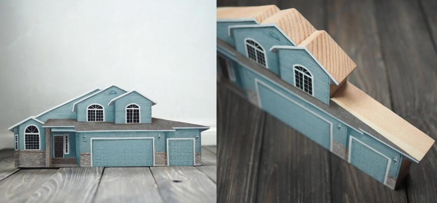 Custom Wooden Replica Of Your Home