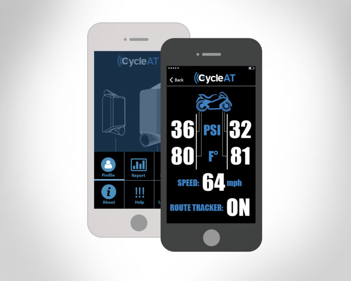 CycleAT is a Tire Monitor For Your Bike