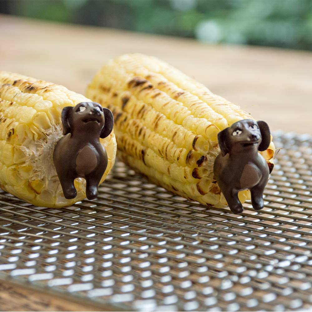 Dachshund Dog Corn Cob Holders - Funny corn dog holders