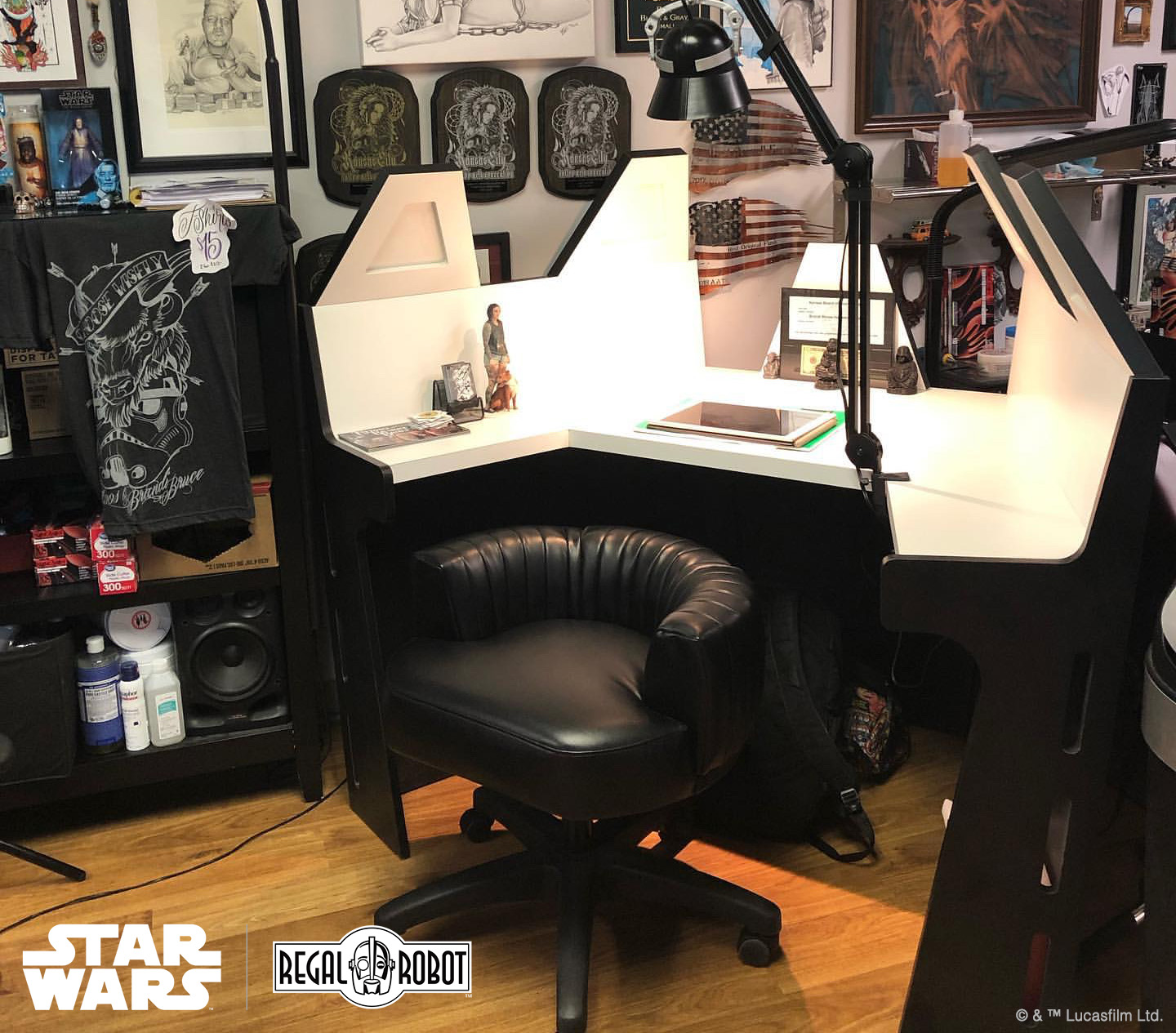 You Can Get a Darth Vader Meditation Chamber Desk For Your Office