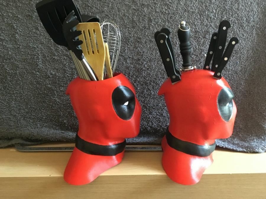 Deadpool Knife Block  POPSUGAR Entertainment UK