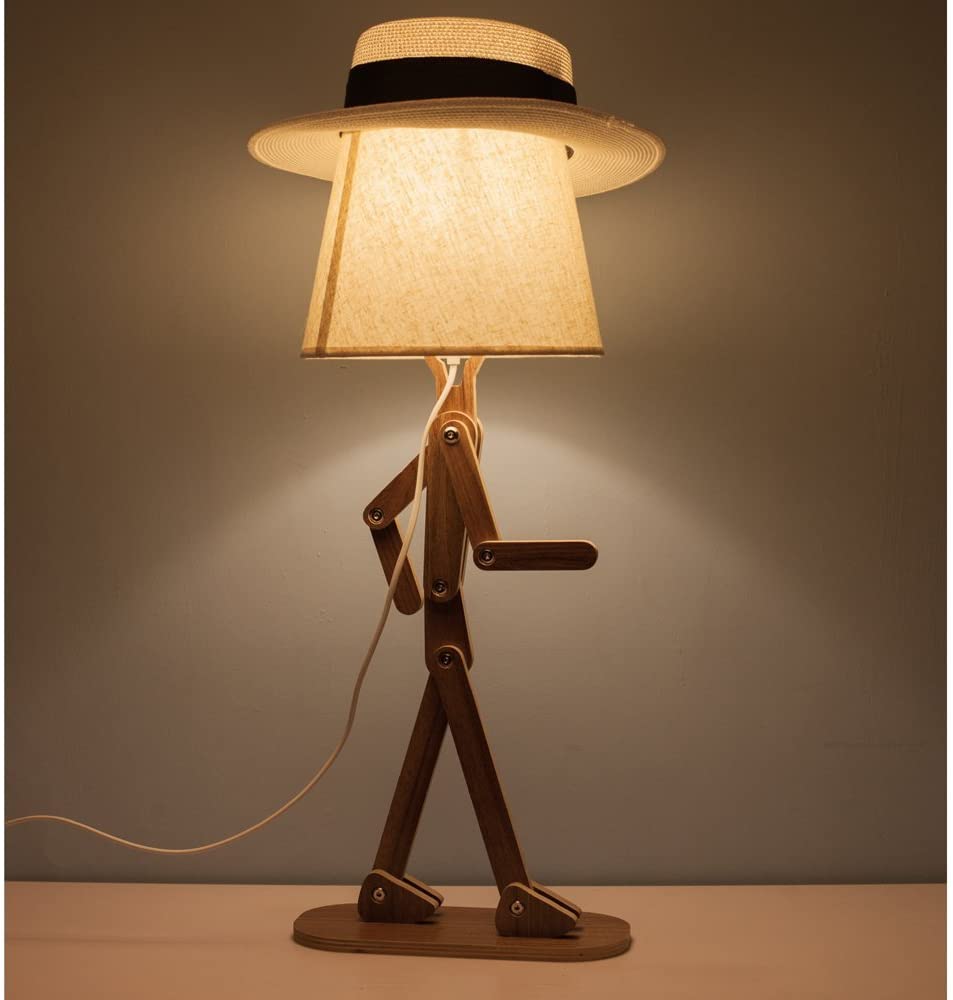 lamp that looks like its sad