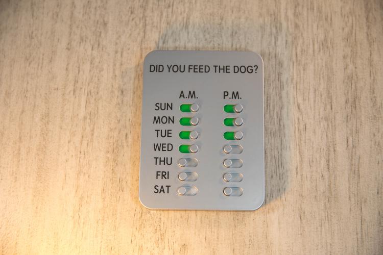 Did You Feed The Dog Reminder Tablet