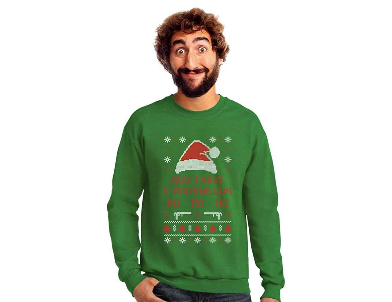 Now I have a machine gun - Ho Ho Ho - Ugly Christmas Sweater