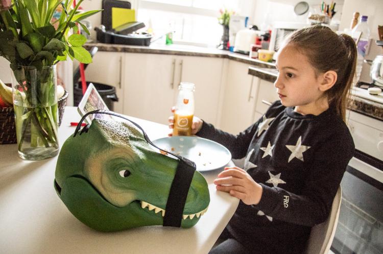 Dinosaur Head Lunchbox