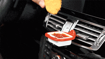 DipClip - Car Vent Dipping Sauce Holder