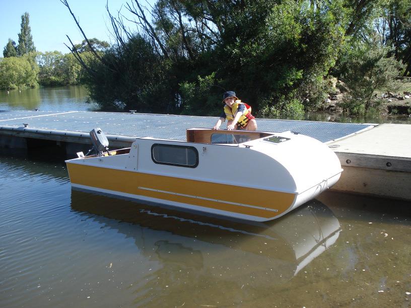 DIY Micro-Camper Converts Into a Boat - Mini CAMPER-CRUISER