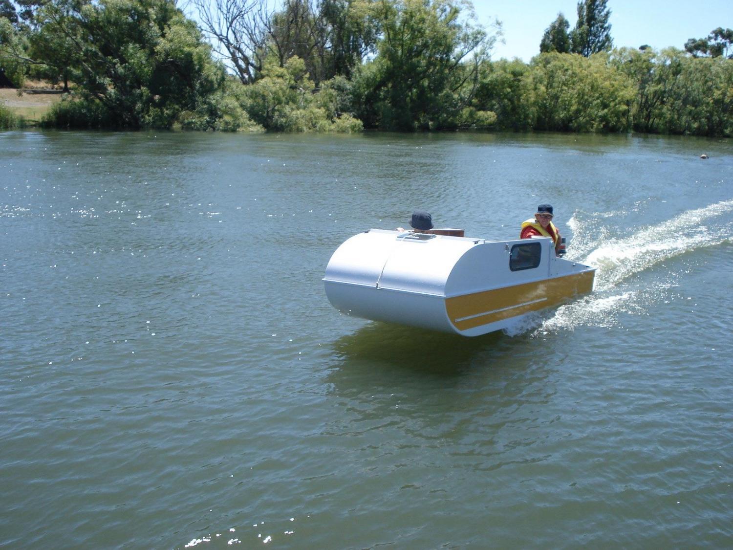 DIY Micro-Camper Converts Into a Boat - Mini CAMPER-CRUISER