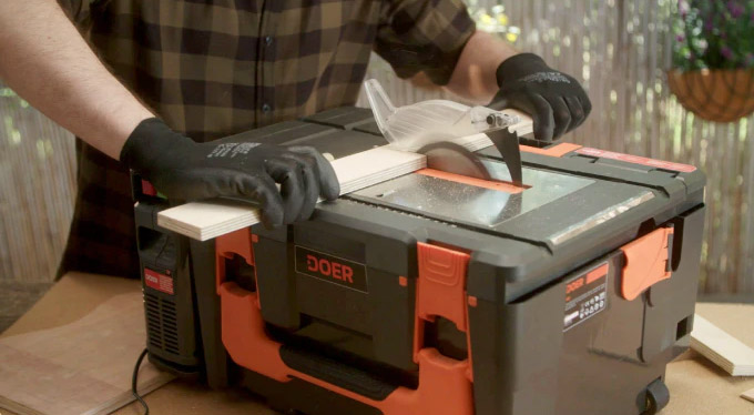 DOER 12-in-1 portable modular toolbox - all-in-one toolshed power tool set