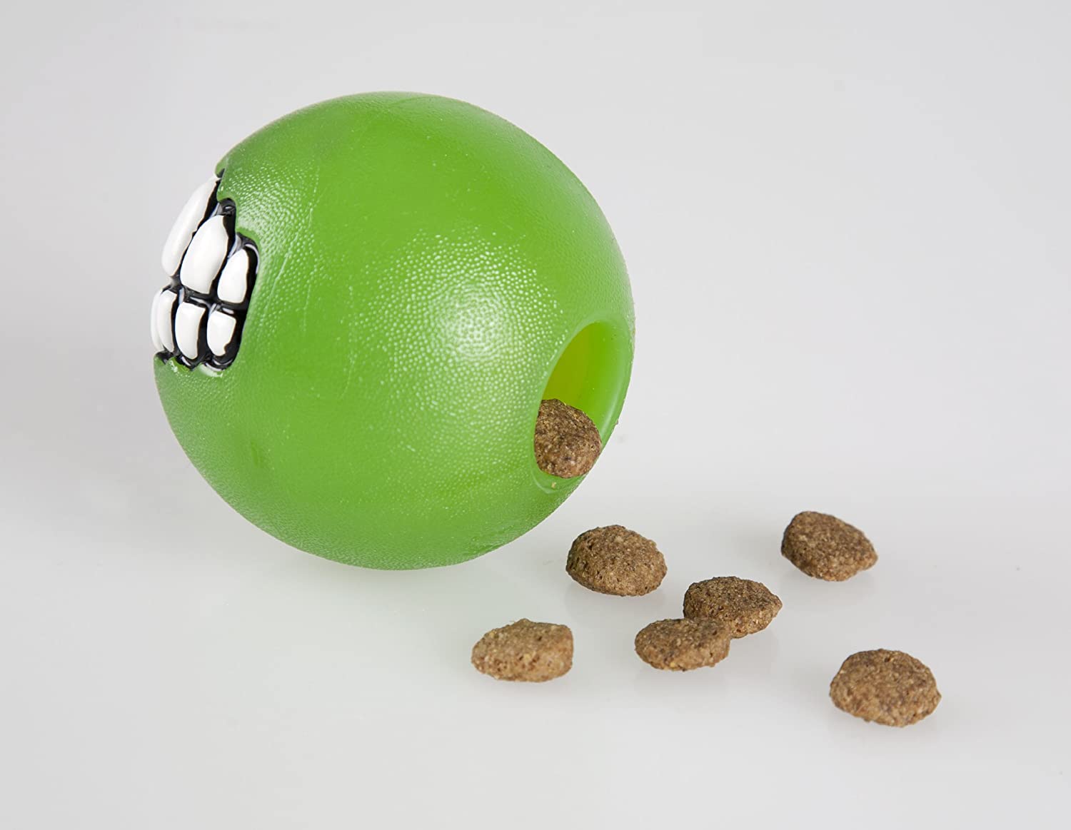 Funny dog ball teeth - Dog Ball Gives Your Dog Human Teeth