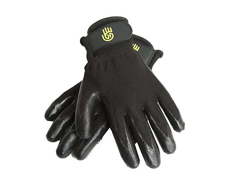 Medium Black Deshedding Gloves by HandsOn Gloves