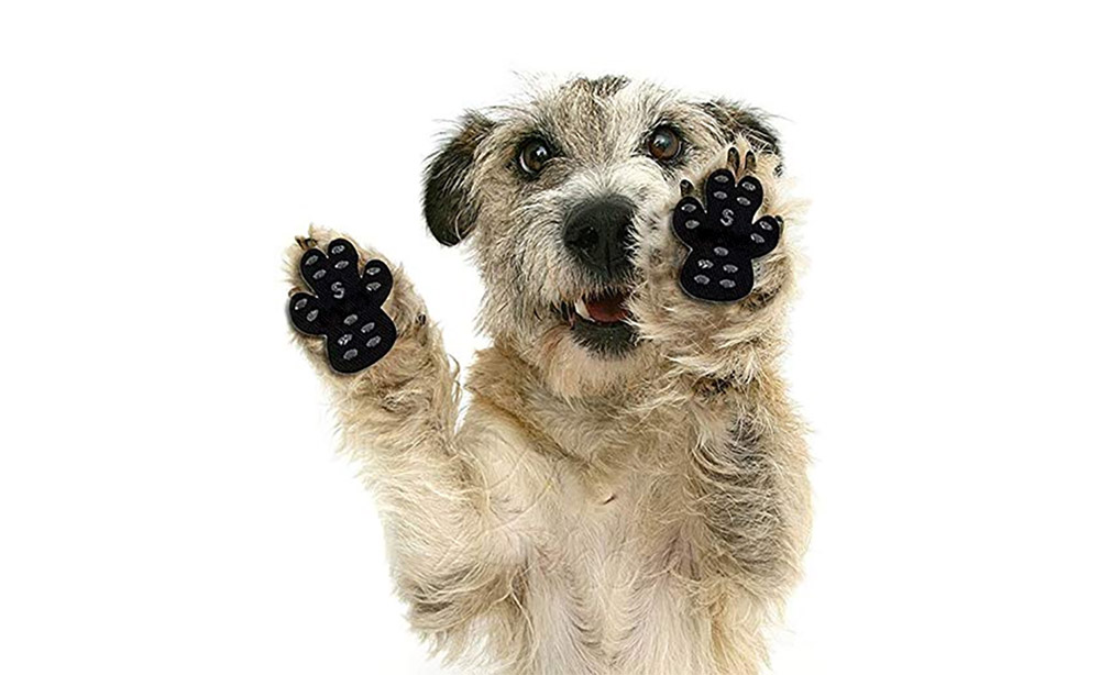 Dog Pad Grips Prevent Slipping On Hardwood Floor