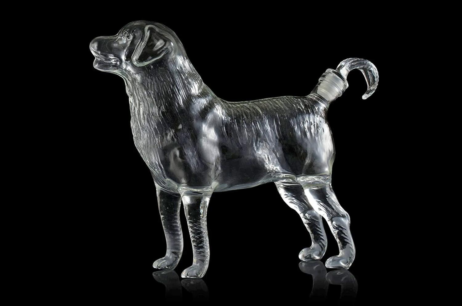 Boxer Dog Whiskey Decanter