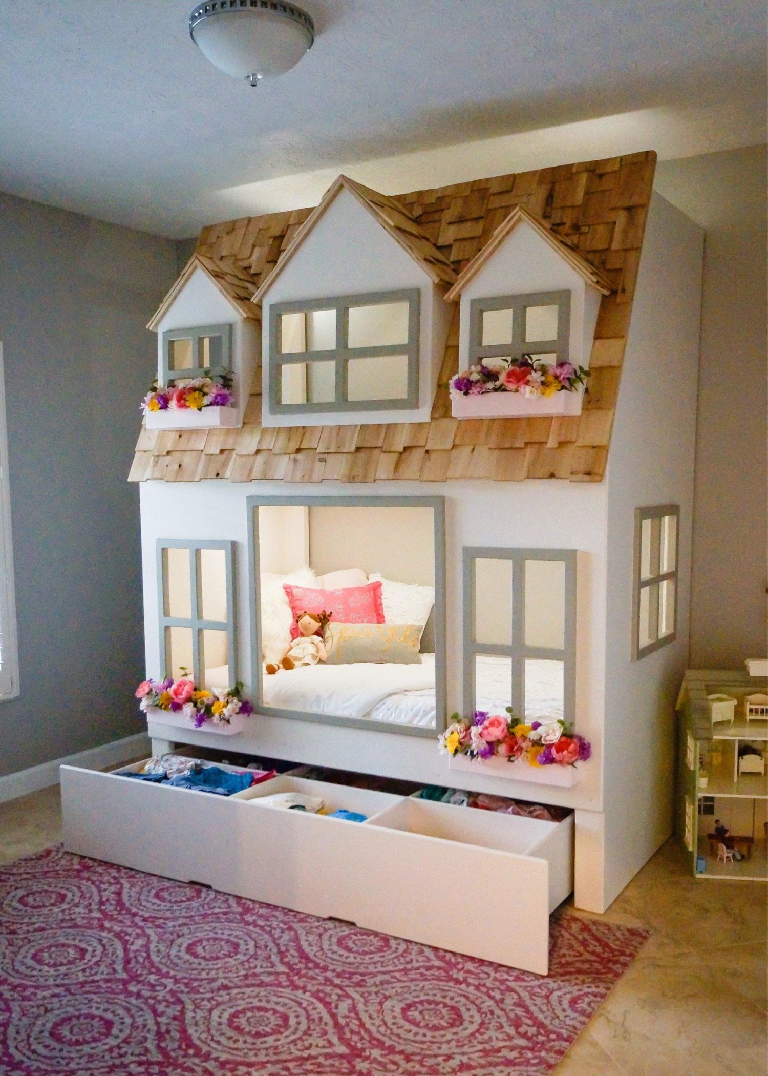 diy dollhouse bunk bed