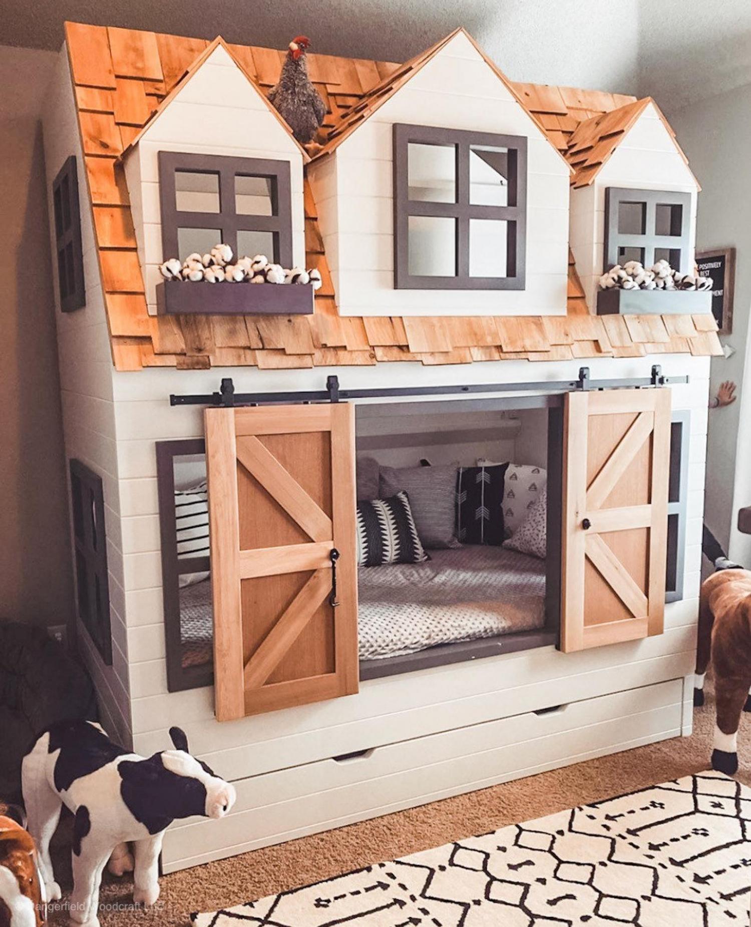 diy dollhouse bunk bed