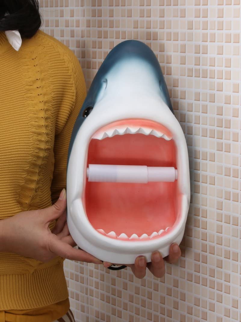 Shark Mouth Toilet Paper Holder
