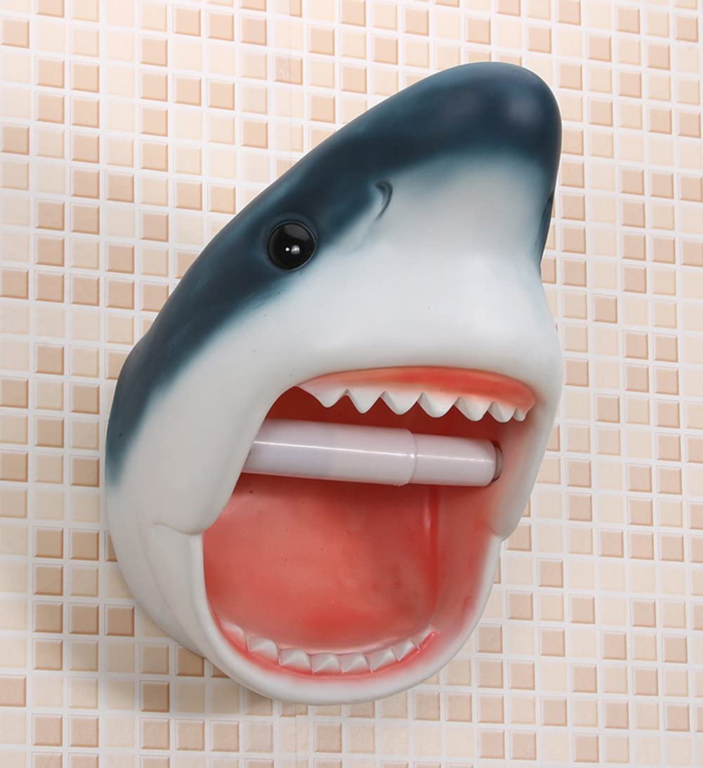 Shark Mouth Toilet Paper Holder