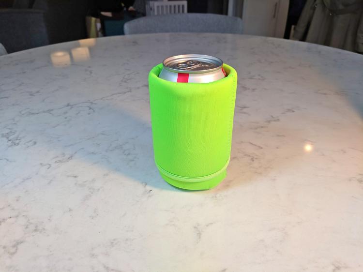 Double-Up Can Cooler - Double beer koozie - extra tall koozie holds 2 cans at a time