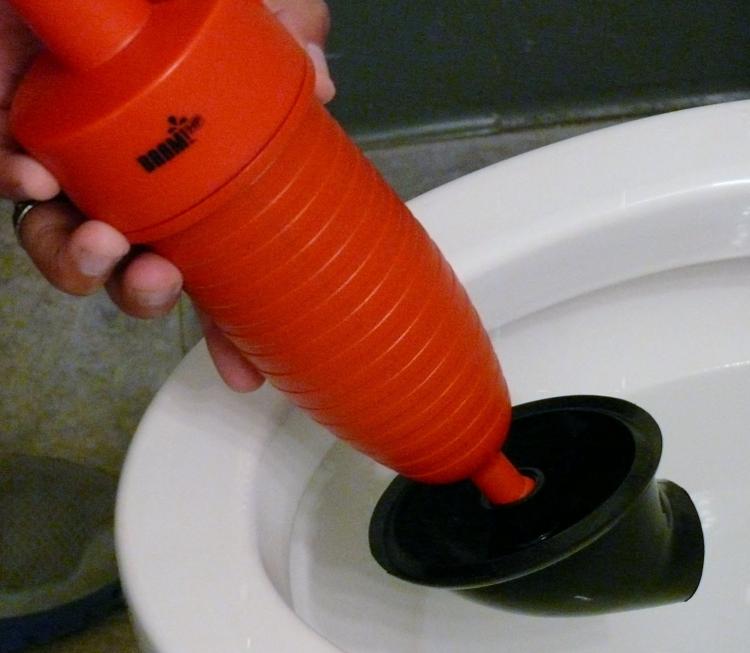 This Air Pressure Gun Drain Blaster Instantly Unclogs Sinks, Tubs, and