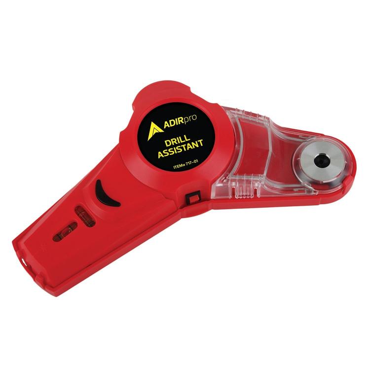 Drill Buddy - Drilling Dust and Debris Vacuum, Laser Leveler, and Bubble Vial Tool