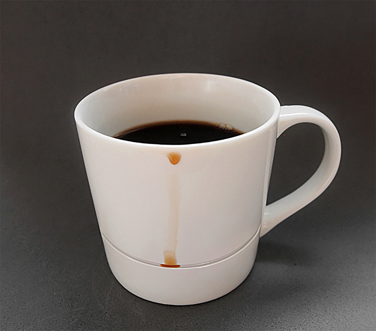 This Genius Drip Catching Coffee Mug Will Keep Your Table Clear Of Drip