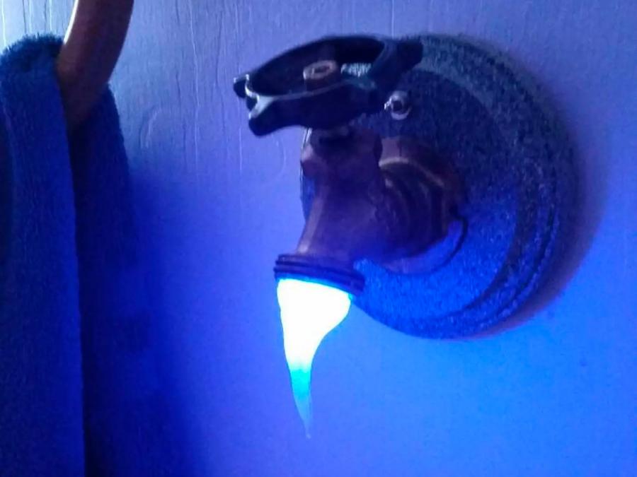 Faucet LED Night Light/ Steampunk/industrial 